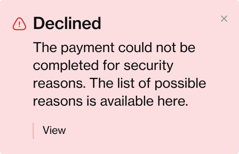 Zero Fraudulent Chargebacks