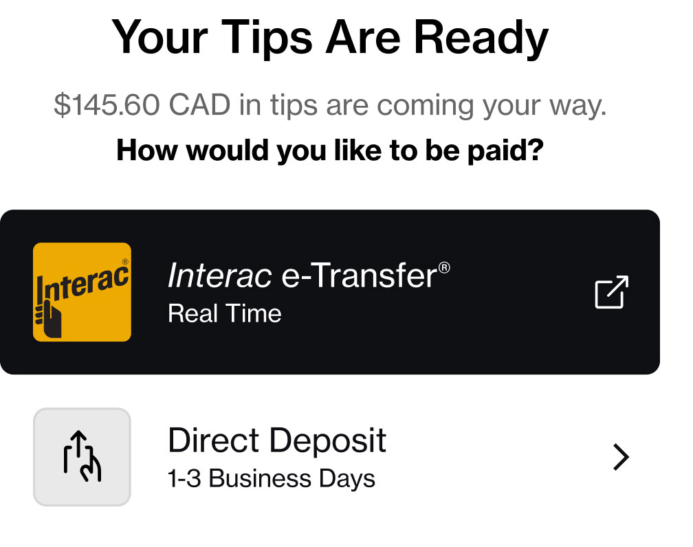 Tip Suggestions & Real-Time Tip Disbursement