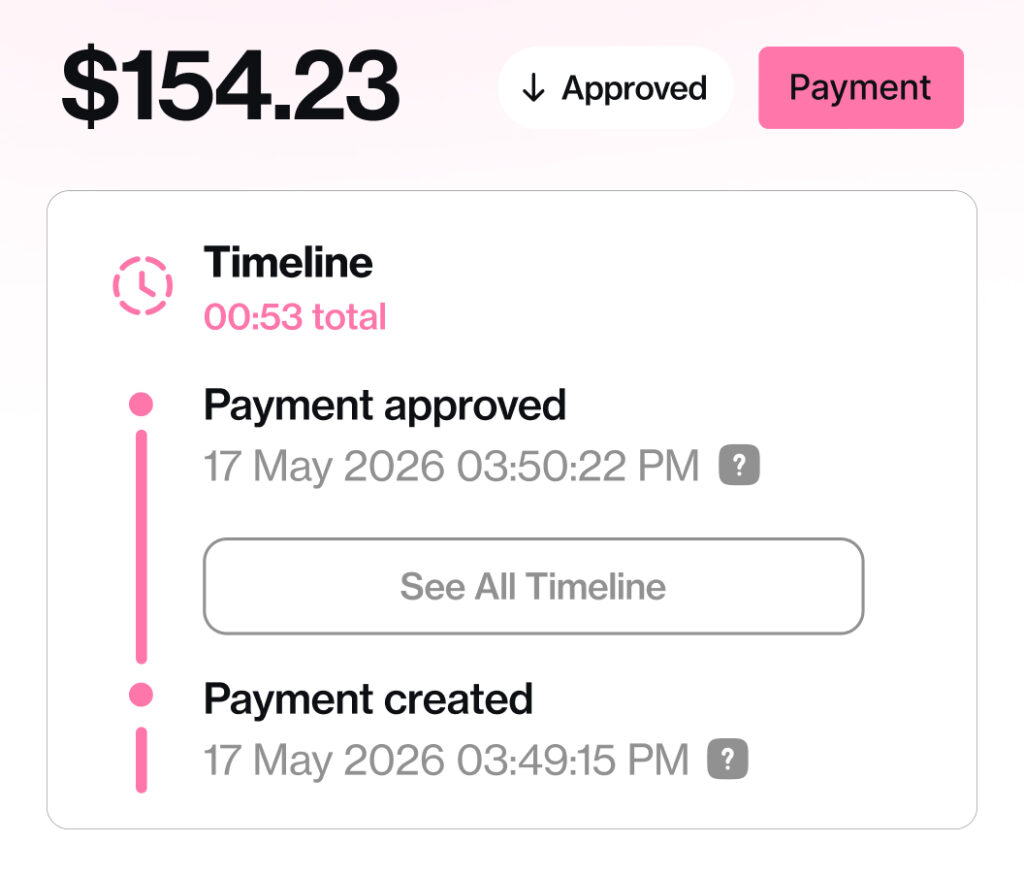 Real-time payments, accelerated cash flow.