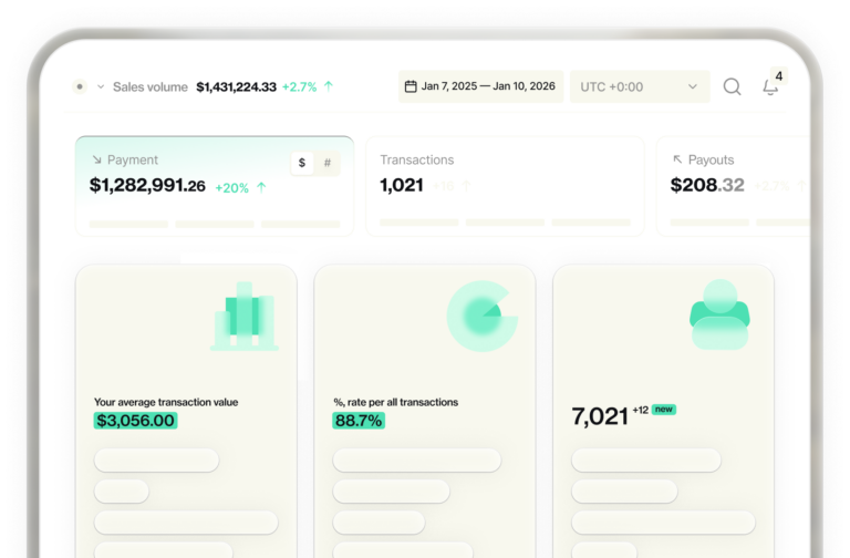 Unified payment view.