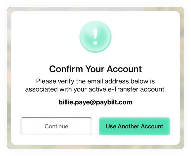 Real-Time e-Transfer&reg; Account Validation & Auto-Deposit Verification